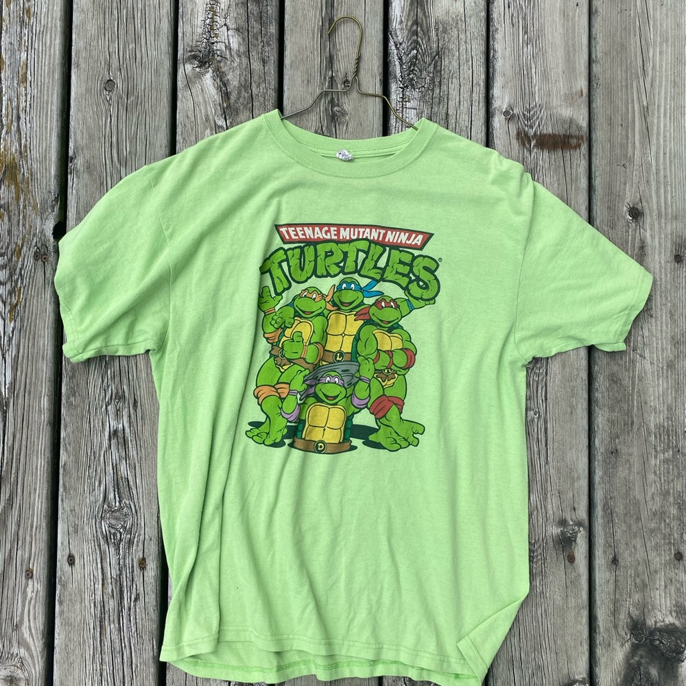 Light Green Teenage Mutant Ninja Turtles Tee
